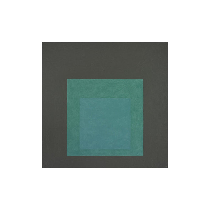 Homage to the Square (1963) by Josef Albers Artwork 1000Museums Unframed 22x28 