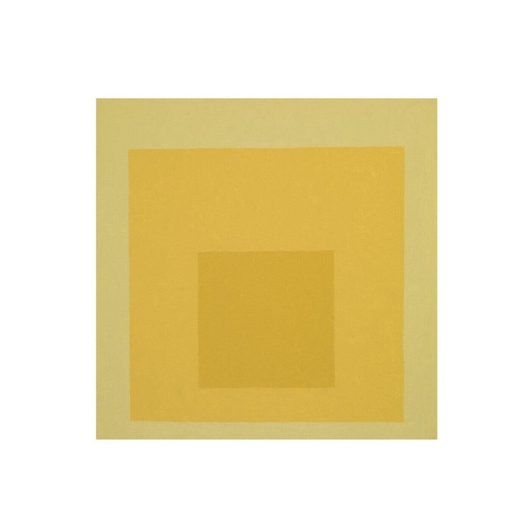 Homage to the Square (1966) by Josef Albers Artwork 1000Museums Unframed 22x28 