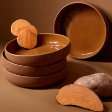 Load image into Gallery viewer, S/4 Tunisian Pasta Bowl - Terracotta Bowls Powered by People 
