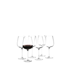 Load image into Gallery viewer, Bouquet Red Wine Glass, Set of 6 Wine Glasses Holmegaard 
