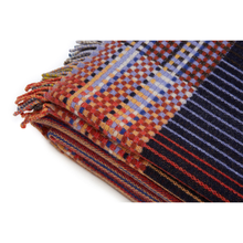Load image into Gallery viewer, Lambswool Pinstripe Throw, Calvert Throws Wallace Sewell 
