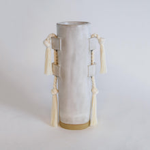 Load image into Gallery viewer, Vase #504 - White Vases Karen Gayle Tinney 
