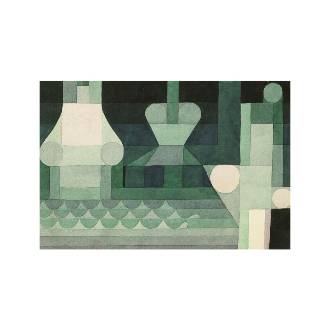 Floodgates by Paul Klee Artwork 1000Museums Unframed 22x28 
