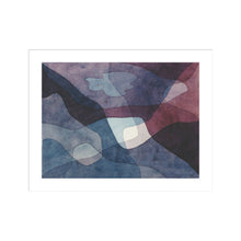 Load image into Gallery viewer, Mountain and Synthetic Air by Paul Klee Artwork 1000Museums White Frame 22x28 
