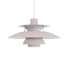 Load image into Gallery viewer, PH 5 Pendant Lamp Ceiling &amp; Pendant Lamps Louis Poulsen Monochrome Oyster Grey 
