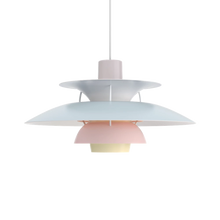Load image into Gallery viewer, PH 5 Pendant Lamp Ceiling &amp; Pendant Lamps Louis Poulsen Pastels Oyster, Blue, Rose 
