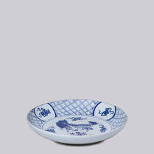 Load image into Gallery viewer, Blue and White Porcelain Auspicious Qilin Platter Sculpture &amp; Decorative Art Cobalt Guild 
