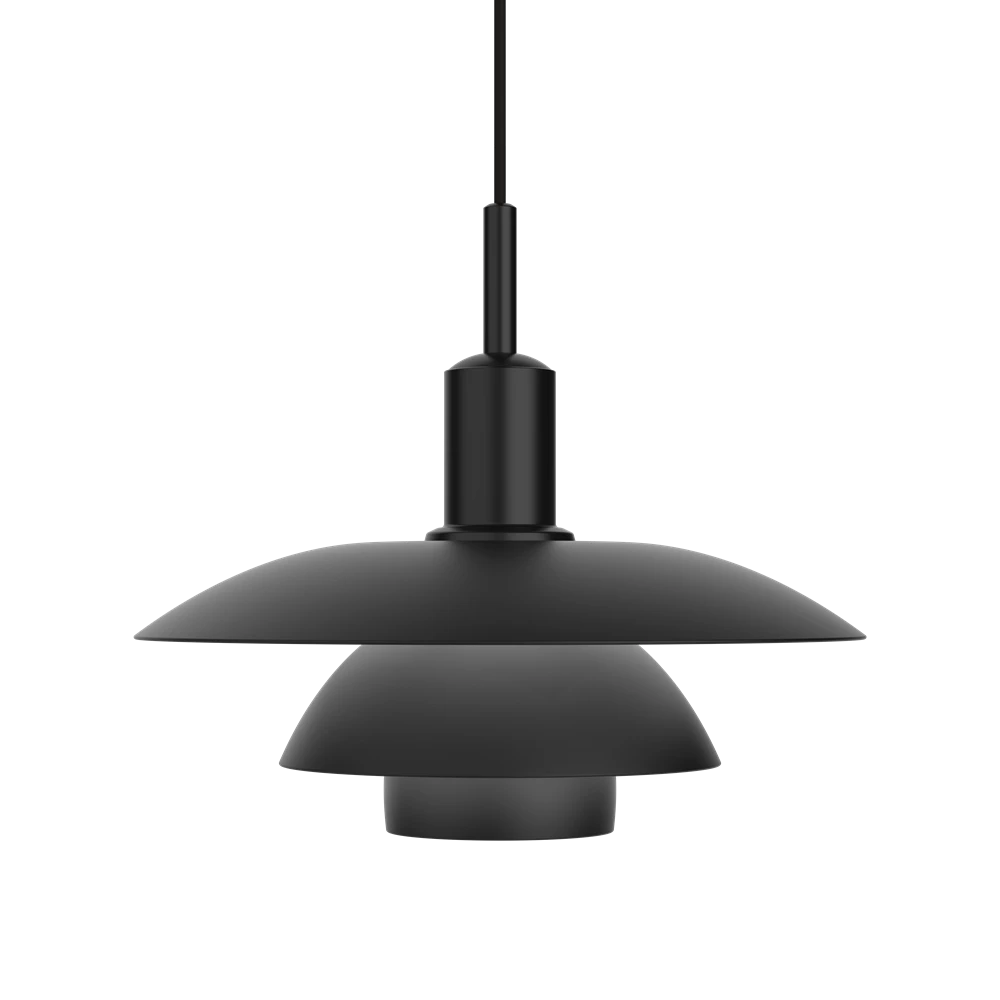 PH 5/5 Pendant Lamp Ceiling & Pendant Lamps Louis Poulsen Black Metal 