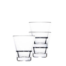 Load image into Gallery viewer, Club Stack Rocks Glass - Set of 6 Outdoor Drinkware Bold Drinkware 

