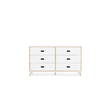 Load image into Gallery viewer, Kabino Dresser, 6 Drawers Lowboy Dressers Normann Copenhagen White 
