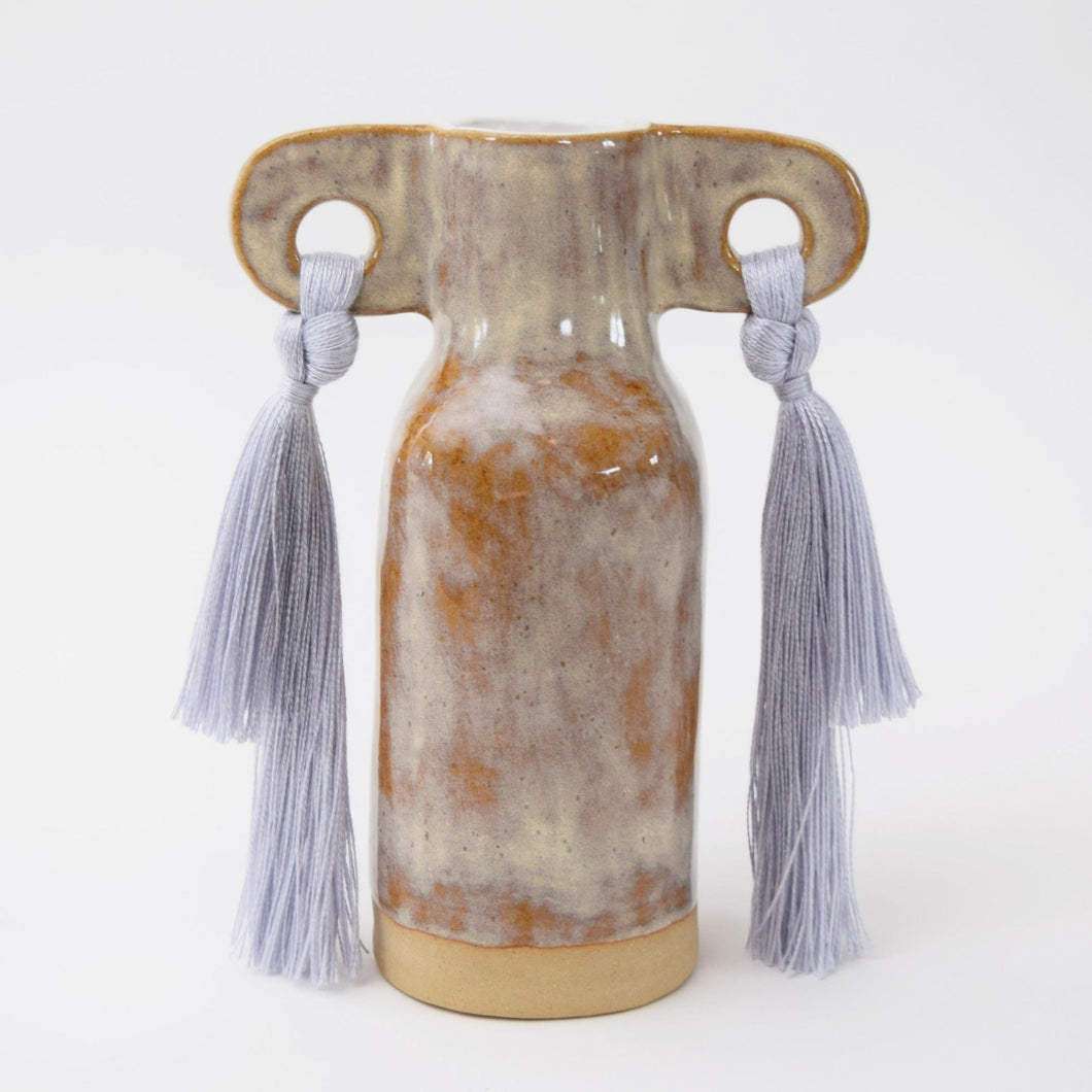 Vase #606 - Gray vases Karen Gayle Tinney