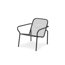Load image into Gallery viewer, Vig Lounge Chair Outdoor Lounge Chairs Normann Copenhagen Black 
