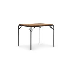 Load image into Gallery viewer, Vig Table, Wood Outdoor Dining Tables Normann Copenhagen Black 29.9&quot;h x 35.43&quot;d x 31.5&quot;w 
