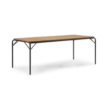 Load image into Gallery viewer, Vig Table, Wood Outdoor Dining Tables Normann Copenhagen Black 29.9&quot;h x 35.43&quot;d x 78.7&quot;w 
