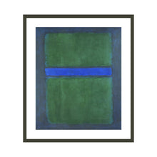 Load image into Gallery viewer, Untitled (1951) by Mark Rothko Artwork 1000Museums Black Frame 22x28 

