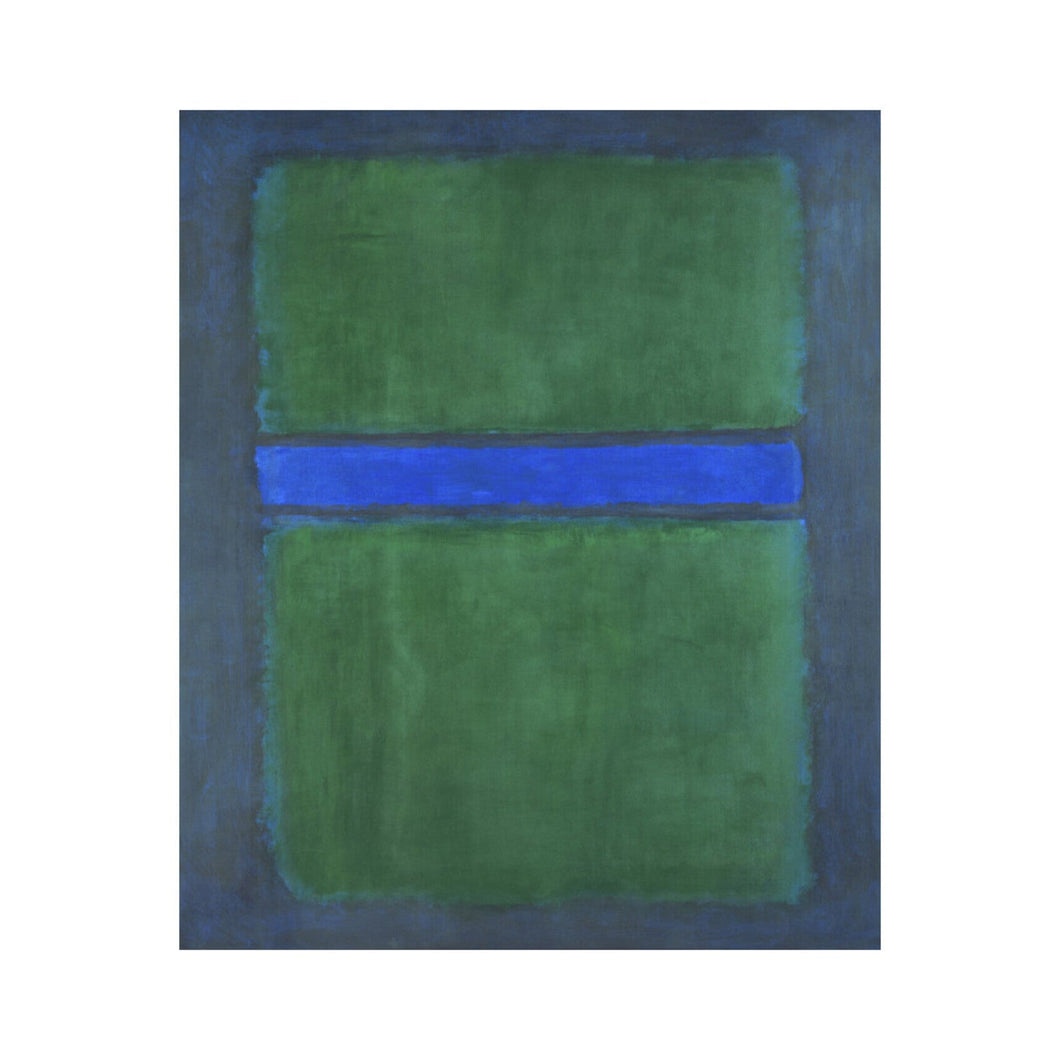 Untitled (1951) by Mark Rothko Artwork 1000Museums Unframed 22x28 