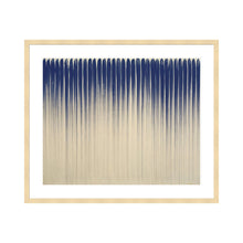 Load image into Gallery viewer, From Line (1978) by Lee Ufan Artwork 1000Museums Light Wood Frame 22x28 
