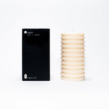 Load image into Gallery viewer, Sweet Pillar Candle Candles Powered by People 
