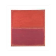 Load image into Gallery viewer, No. 3 64809 by Mark Rothko Artwork 1000Museums White Frame 32x40 
