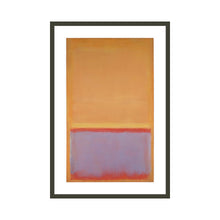 Load image into Gallery viewer, Untitled 64810 by Mark Rothko Artwork 1000Museums Black Frame 32x40 
