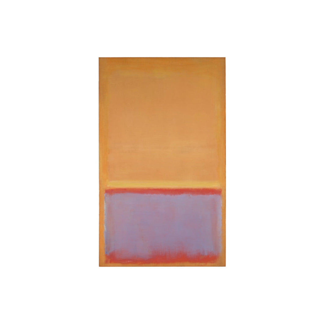 Untitled 64810 by Mark Rothko Artwork 1000Museums Unframed 22x28 