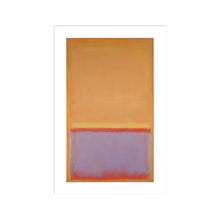 Load image into Gallery viewer, Untitled 64810 by Mark Rothko Artwork 1000Museums White Frame 22x28 
