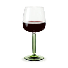 Load image into Gallery viewer, Hammershøi Red Wine Glass, Set of 2 Wine Glasses Kähler Green 
