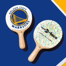 Load image into Gallery viewer, NBA Ping Pong Paddle Games round21 Golden State Warriors 
