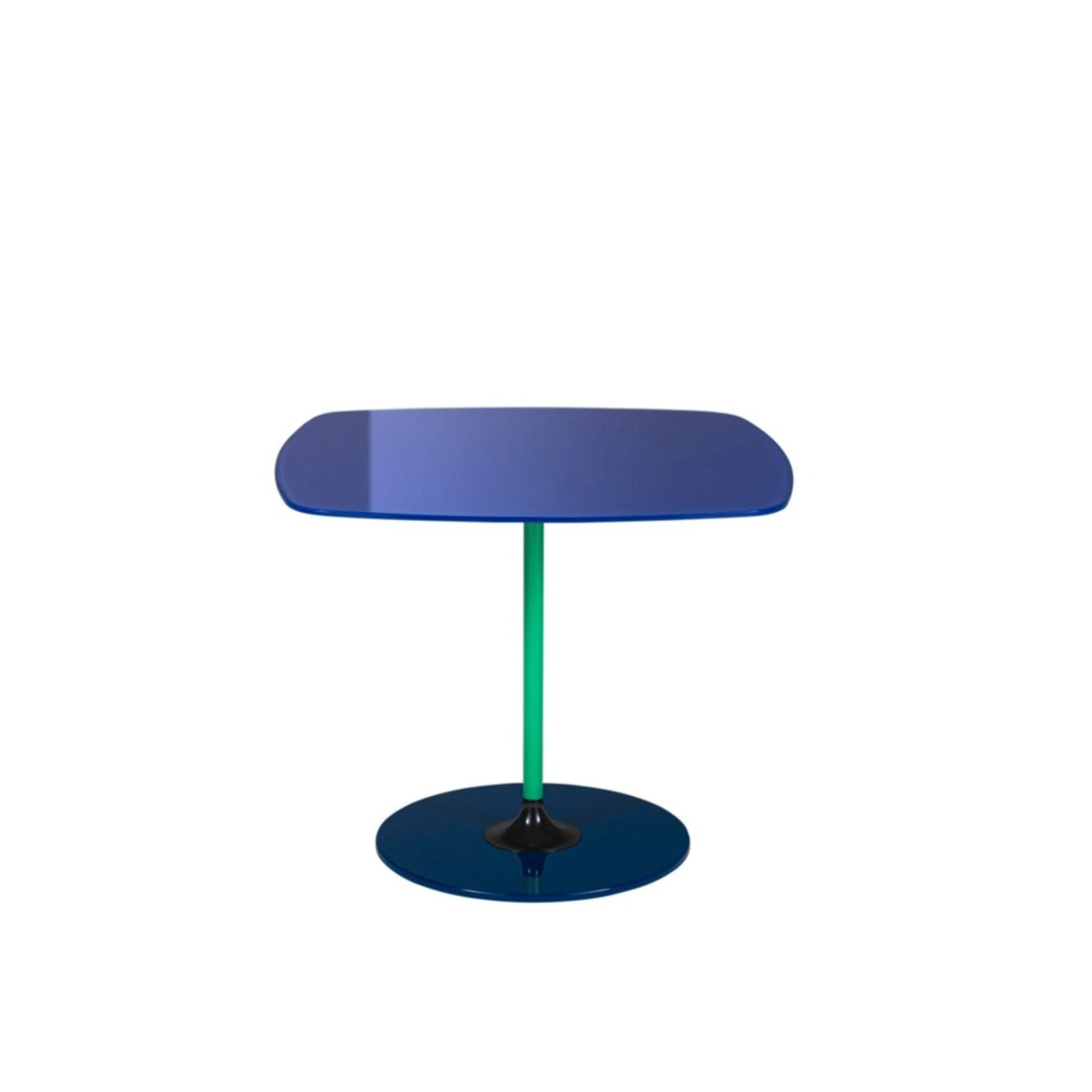 Thierry Table Side Tables Kartell Blue Low 