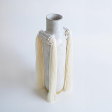 Load image into Gallery viewer, Vase #703 - White vases Karen Gayle Tinney
