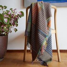 Load image into Gallery viewer, Basketweave Lambswool Throw, Hertha Throws Wallace Sewell 
