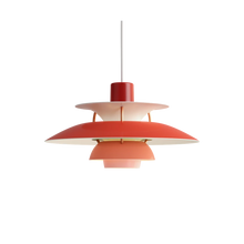 Load image into Gallery viewer, PH 5 Mini Pendant Lamp Ceiling &amp; Pendant Lamps Louis Poulsen Hues of Red LED 
