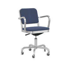 Load image into Gallery viewer, Navy Officer Swivel Armchair Emeco Kvadrat Reflect 694 
