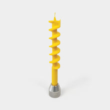 Load image into Gallery viewer, Drill Bit Candle, Auger Novelty Candles 54 Celsius Yellow 
