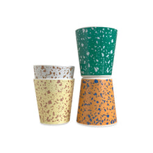 Load image into Gallery viewer, Assorted Terrazzo Cups, Set of 4 Outdoor Drinkware Xenia Taler 
