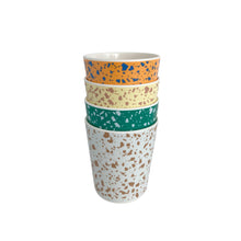 Load image into Gallery viewer, Assorted Terrazzo Cups, Set of 4 Outdoor Drinkware Xenia Taler 
