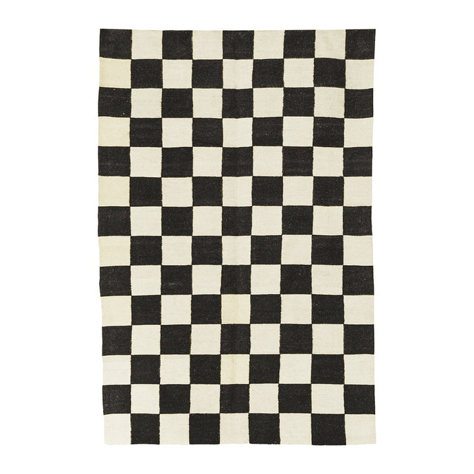 Fatima’s Checkerboard Flatweave Area Rugs Salam Hello 