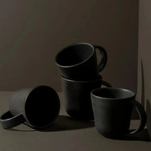 Load image into Gallery viewer, S/4 Tunisian Mug - Matte Black Mugs Powered by People 
