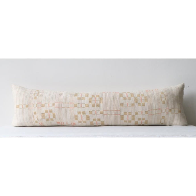 Chingchen Handwoven Long Lumbar Cover Lumbar Pillows Powered by People 