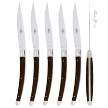 Load image into Gallery viewer, Christian Ghion Steak Knives, Set of 6 Steak Knives Forge de Laguiole 
