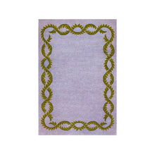 Load image into Gallery viewer, Climbing Vine Area Rugs Nordic Knots Purple 8&quot; X 8&quot; Sample 
