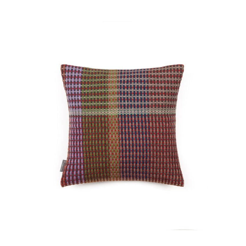 Basketweave Lambswool Throw Cushion, Lovelace Throw Pillows Wallace Sewell 