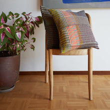 Load image into Gallery viewer, Basketweave Lambswool Throw Cushion, Hertha Throw Pillows Wallace Sewell 
