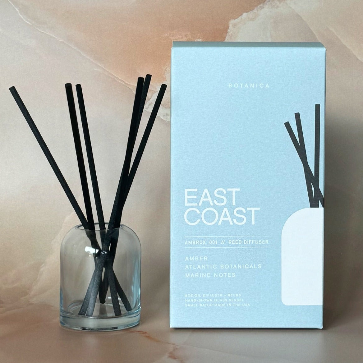 East Coast Reed Diffuser sea salt Botanica 