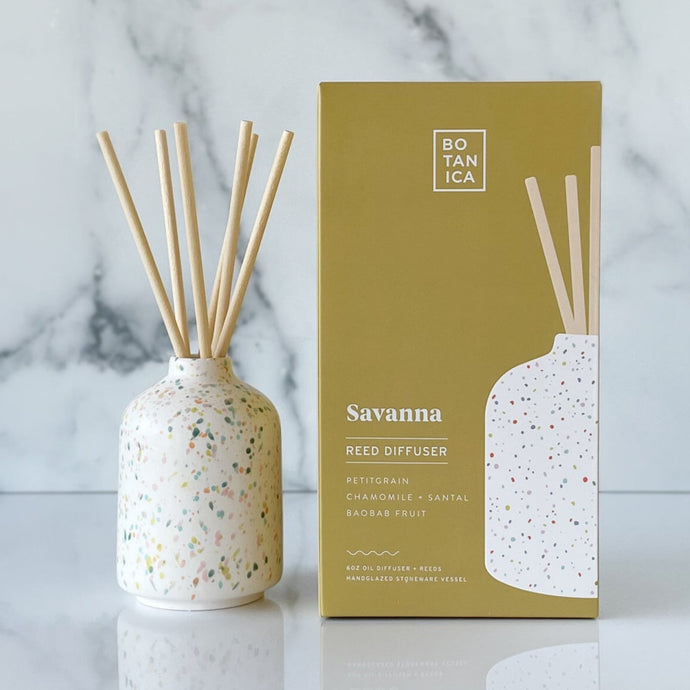 Savanna Reed Diffuser soothing Botanica 