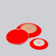 Load image into Gallery viewer, Hermit Plates, Coral Red Middle Kingdom 

