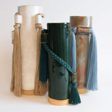 Load image into Gallery viewer, Vase #695 - Green Vases Karen Gayle Tinney 

