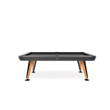 Load image into Gallery viewer, Diagonal Covered Outdoor Pool Table Game Tables &amp; Accessories RS Barcelona Black 6 Feet 
