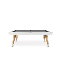 Load image into Gallery viewer, Diagonal Covered Outdoor Pool Table Game Tables &amp; Accessories RS Barcelona White 6 Feet 
