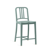 Load image into Gallery viewer, 111 Navy Counter Stool Emeco Light Blue 
